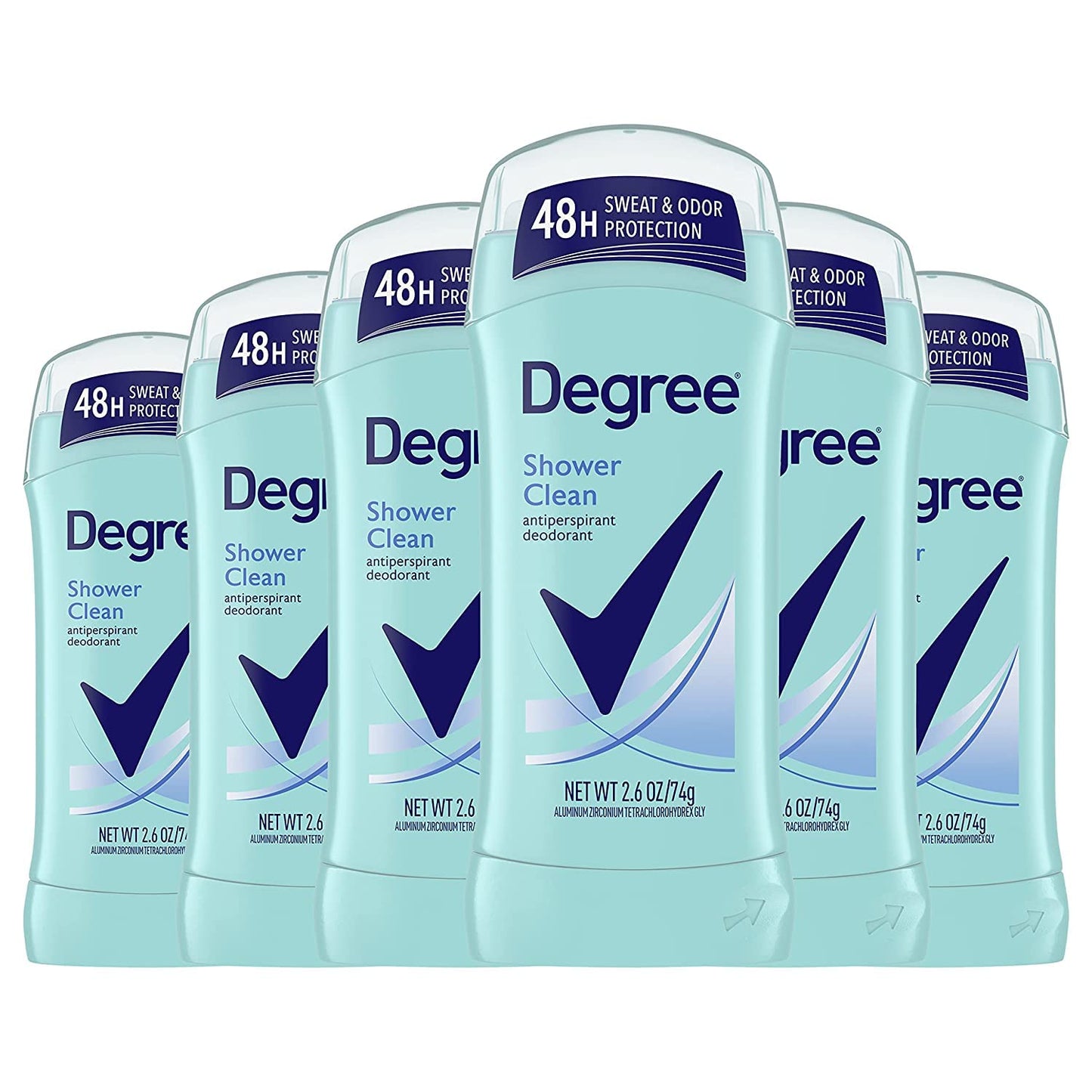 Degree Men 72-Hour Antiperspirant Deodorant Pack of 4 and Degree Women 48-Hour Antiperspirant Deodorant Pack of 6