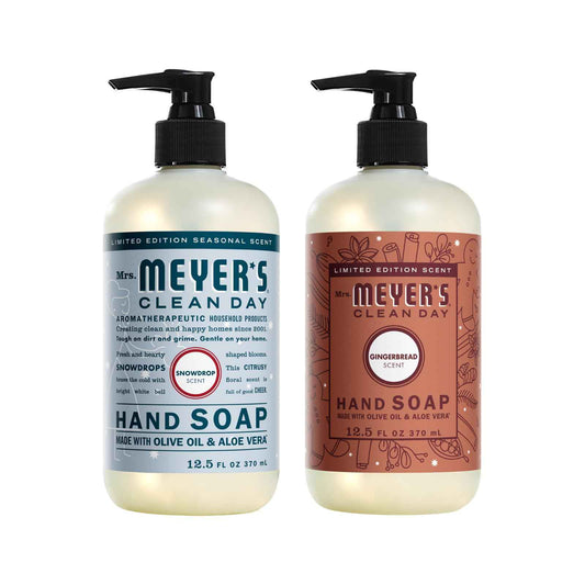 Mrs. MEYER'S 12.5 Oz (Snow Drop + Gingerbread)