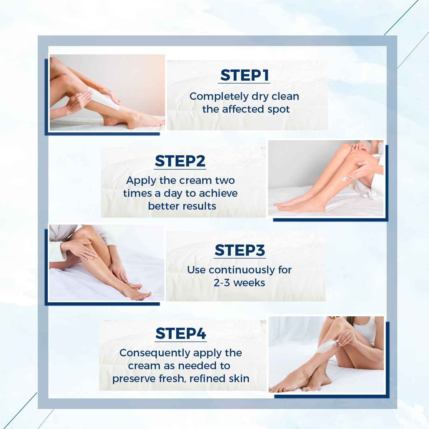 OUKEYA Urea Cream 40 Percent, Foot & Hand Cream for Dry Cracked, Urea Lotion for Feet Maximum Strength(12.35Oz X 2 Packs)