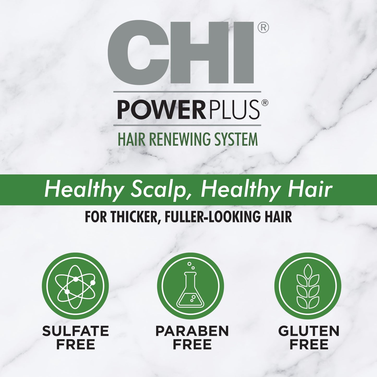 CHI Powerplus Scalp Renew System Exfoliate Shampoo, 32 Fl Oz