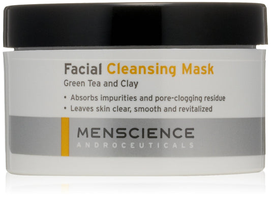 MenScience Androceuticals Facial Cleansing Mask, 3 oz