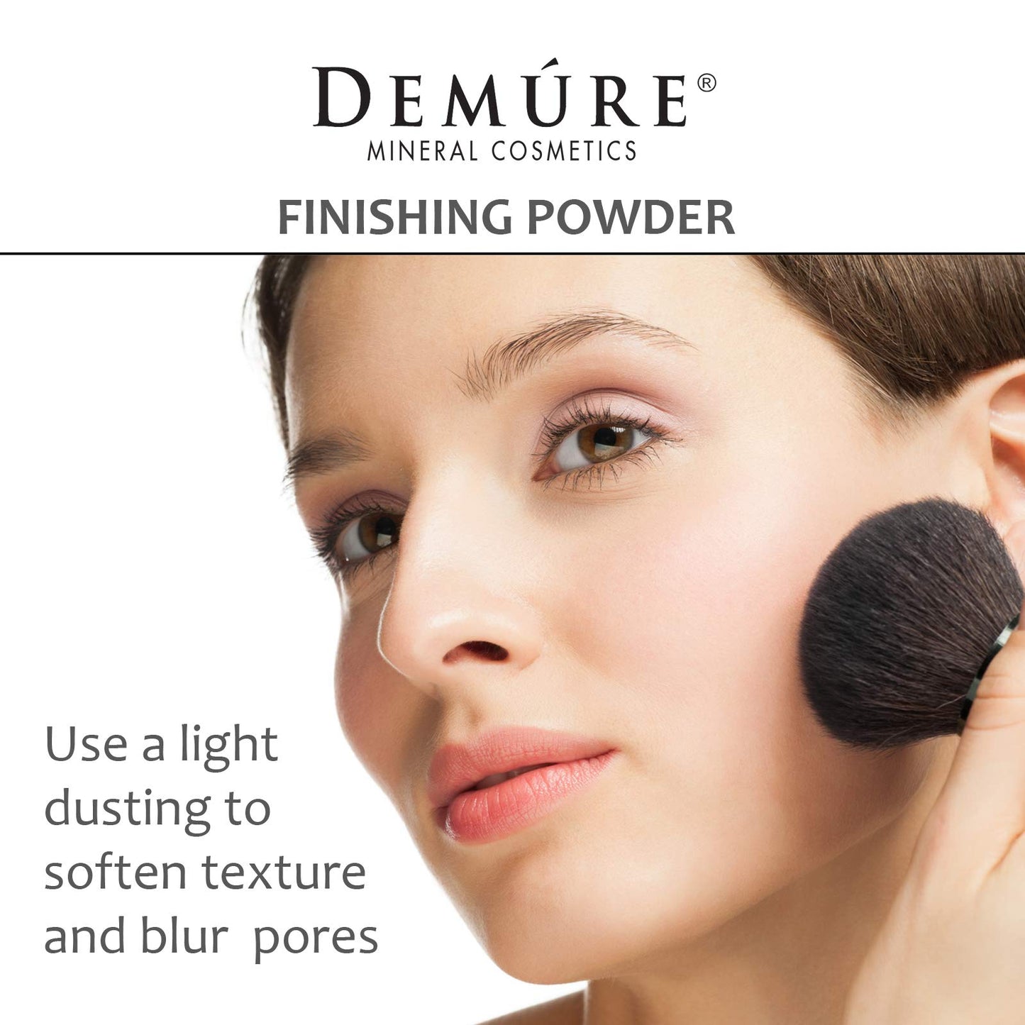 Demure Mineral Makeup, Finishing Powder (Original), Loose Powder Make Up, Face Powder, Setting Powder Makeup, Professional Makeup