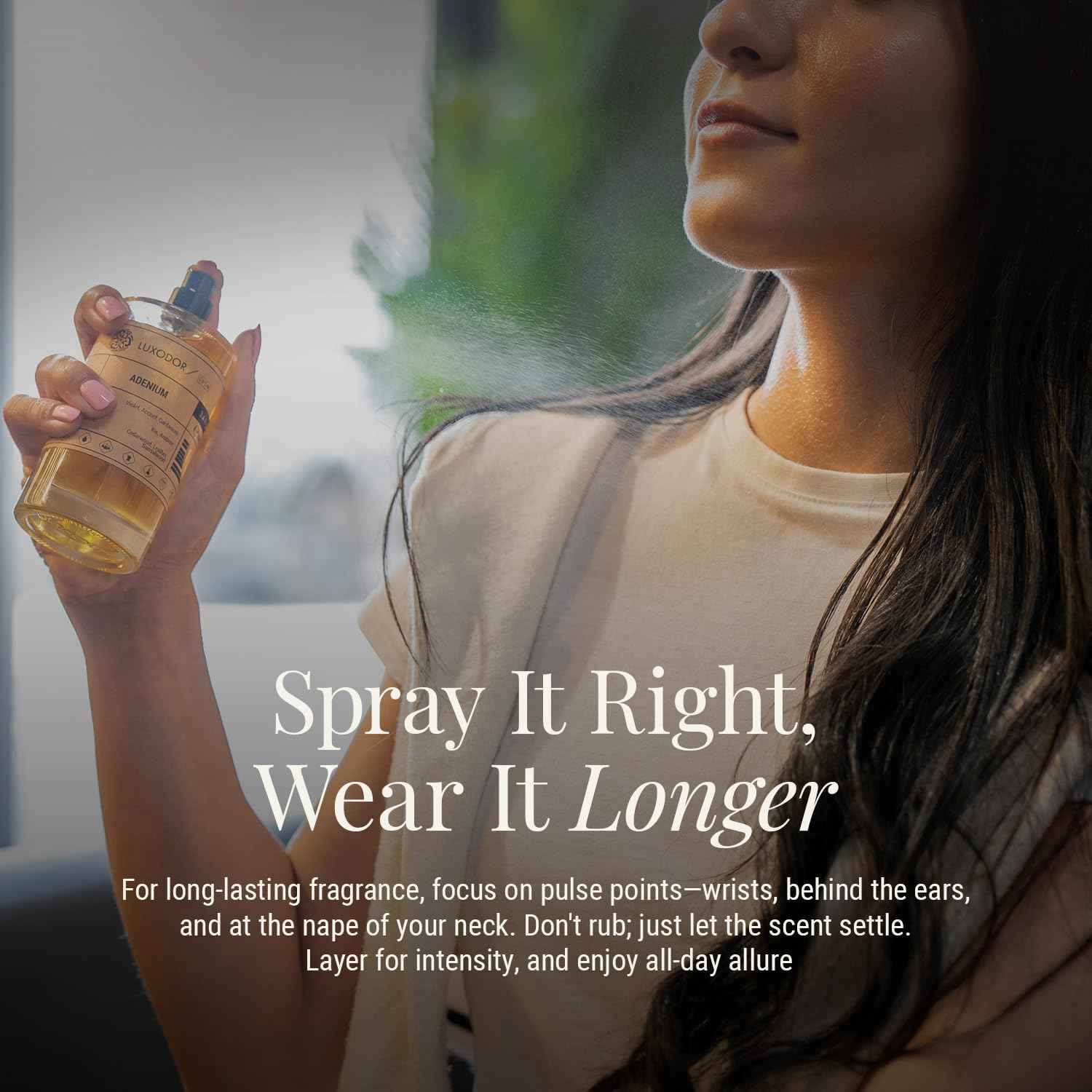 Luxodor Inspired by L.e L.ab’o Another 13 - Royal Ambrette - Eau de Parfum For Women and Men, Long Lasting, Vegan, 2-piece Bundle (Perfume Spray 3.4 fl. oz,100ml + Concentrated Perfume Oil 10ml)