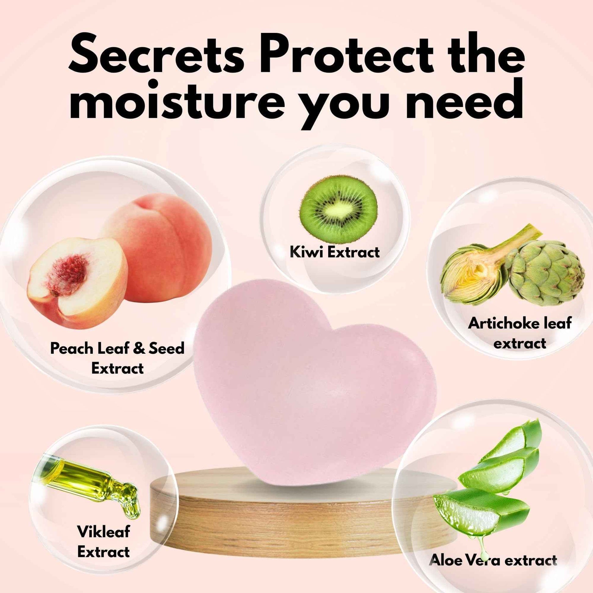 Pelican Soap Natural Bar Soap with Citric Acid, Aloe Extract & Jojoba Seed Oil, Exfoliating Bar Soap for Women & Men, Dead Skin Removal & Pore Firming, Japanese Skincare Peach Scent, 2.8 oz 3 EA