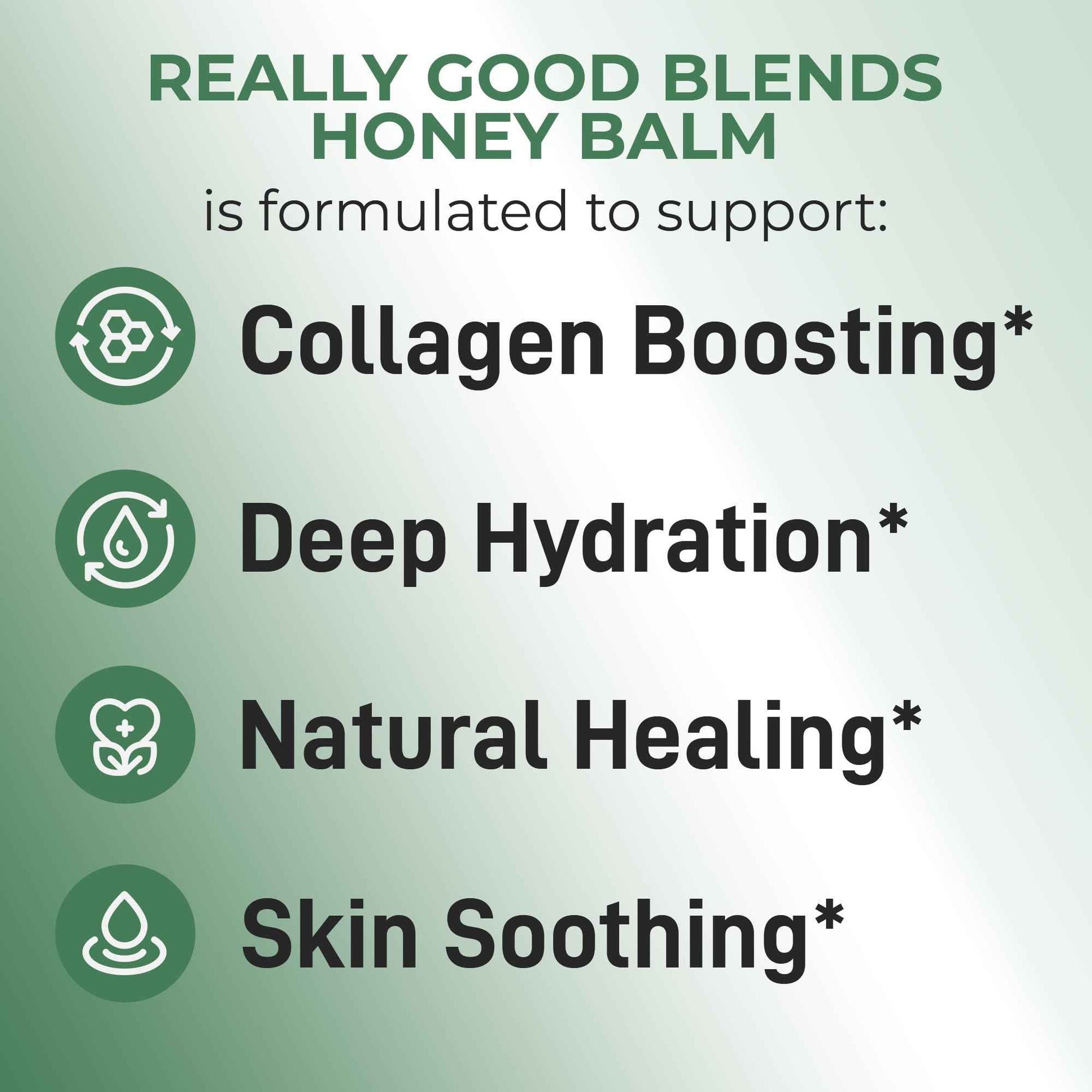 Really Good Blends - Tallow Honey Balm, Organic Body Butter, Grass-Fed Beef Tallow for Skin, Soothing All-Natural Moisturizer for Body and Face | Made in USA - 2 oz (Lavender)