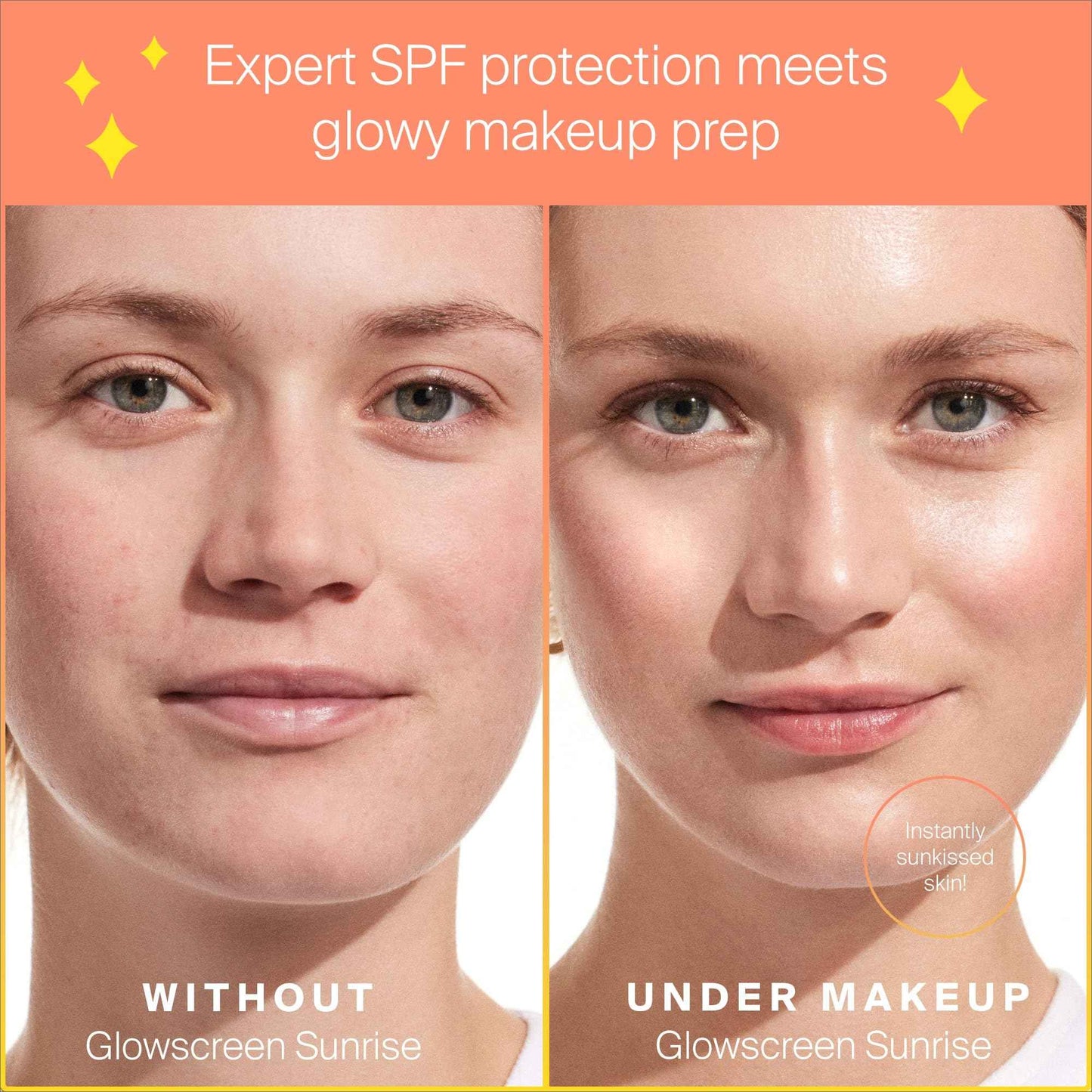 Supergoop! Glowscreen SPF 40, Sunrise (Champagne Glow) - 1.7 fl oz - Glowy Primer + Broad Spectrum Tinted Sunscreen - Helps Filter Blue Light - Hydration - Hyaluronic Acid & Vitamin B5