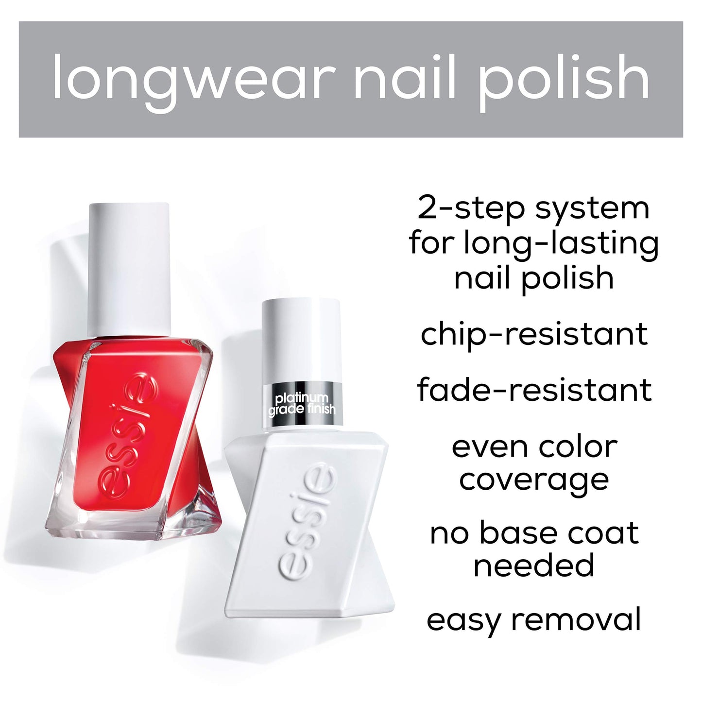 essie Gel Couture 2-Step Longwear Nail Polish, Timeless Tweeds Collection, Wool Me Over, 0.46 fl. oz.