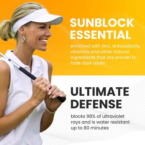 JACKET Sunscreen SPF 50+ | Mineral Sunscreen with Vitamin C | Water Resistant 80 Min, Natural, Reef Safe | UVA/UVB Broad Spectrum Protection for Face & Body, 4 FL Oz