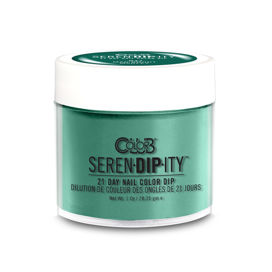 Color Club Mad About Marley Serendipity 1 Ounce Dip Color Powder- Neon, 0.5 fluid_ounces