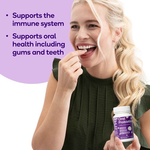 Burst Dental Probiotics (45 Count) | Healthy Oral Cavity, Bad Breath, Immune System & Sinus Support | Promotes Upper Respiratory Health and Beneficial Bacteria | Blis K12 & M18 | Packaging May Vary
