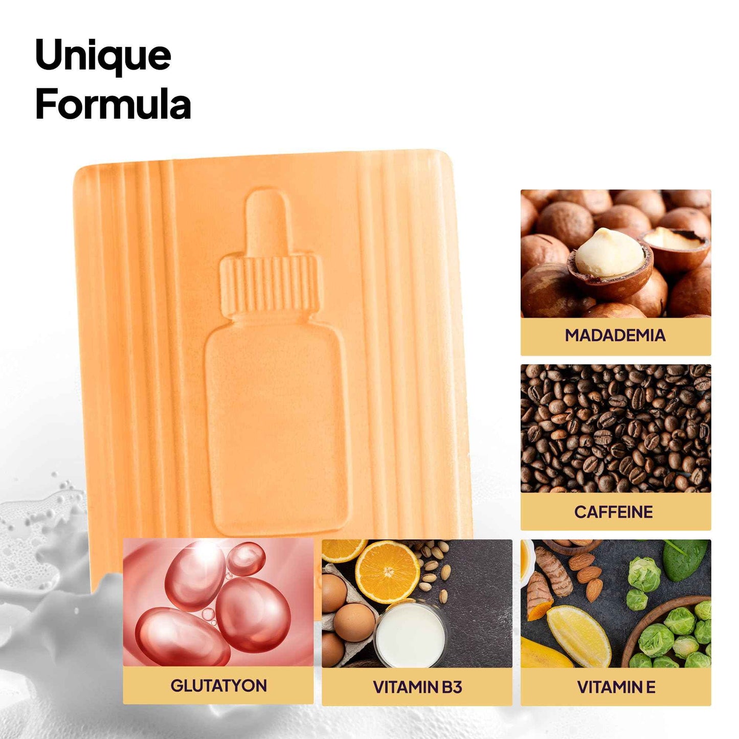 PhLab Wake Up Energy Cleansing Bar with Caffeine and Macadamia Oil, Reduces Morning Puffiness, 1.76 Oz (1)