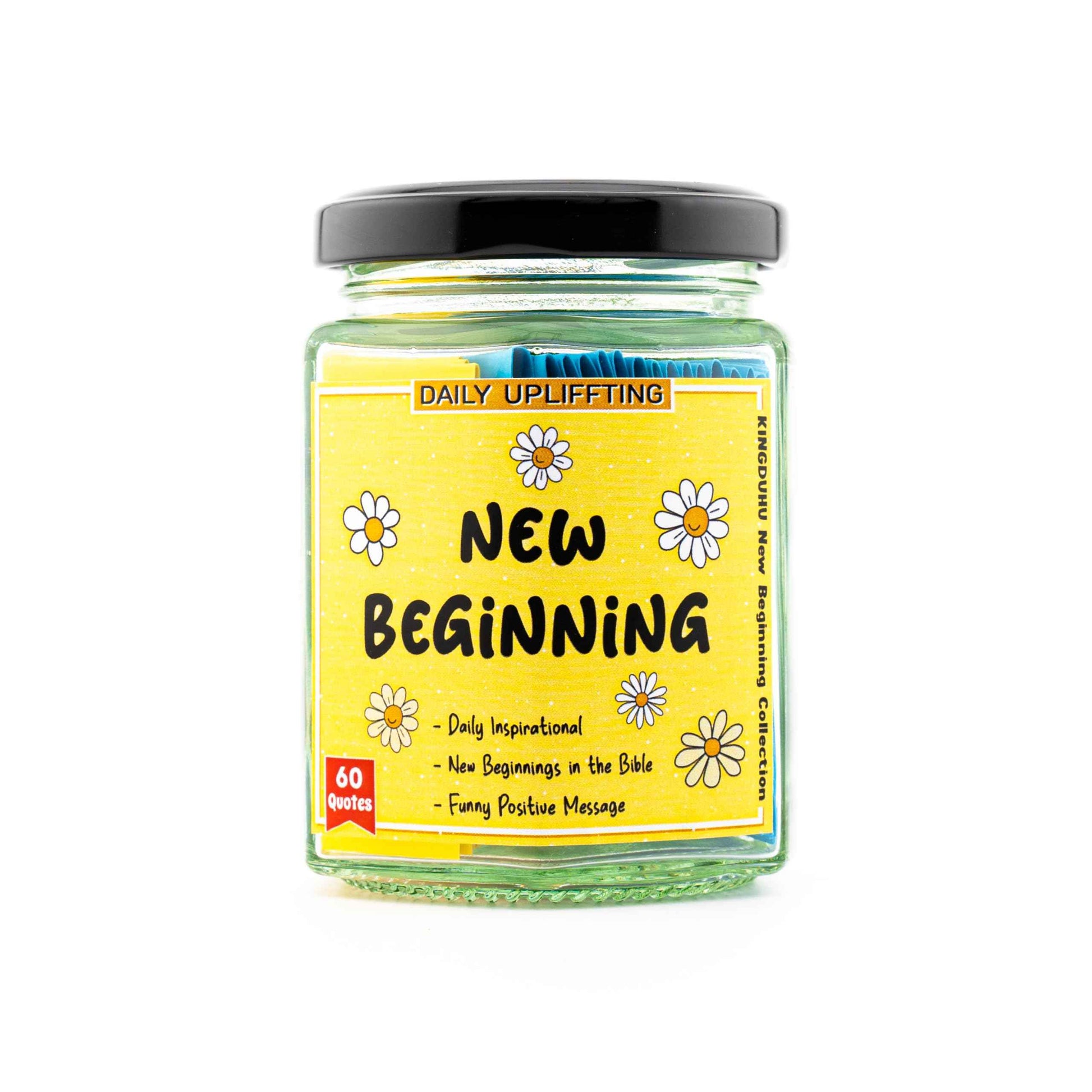 Kingduhu Graduation gifts for her/him, New Beginning Positive affirmations cards, College Dorm Decor, New Job Gifts, Farewell gifts for coworkers, Cool Things for College Students