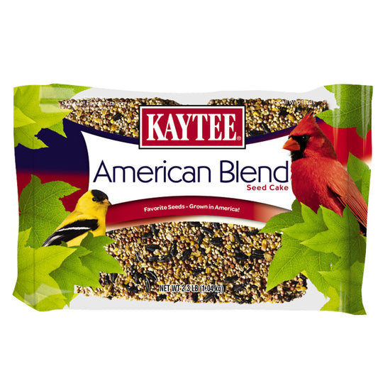 Kaytee Wild Bird American Blend Seed Cake, 2.3 Pounds