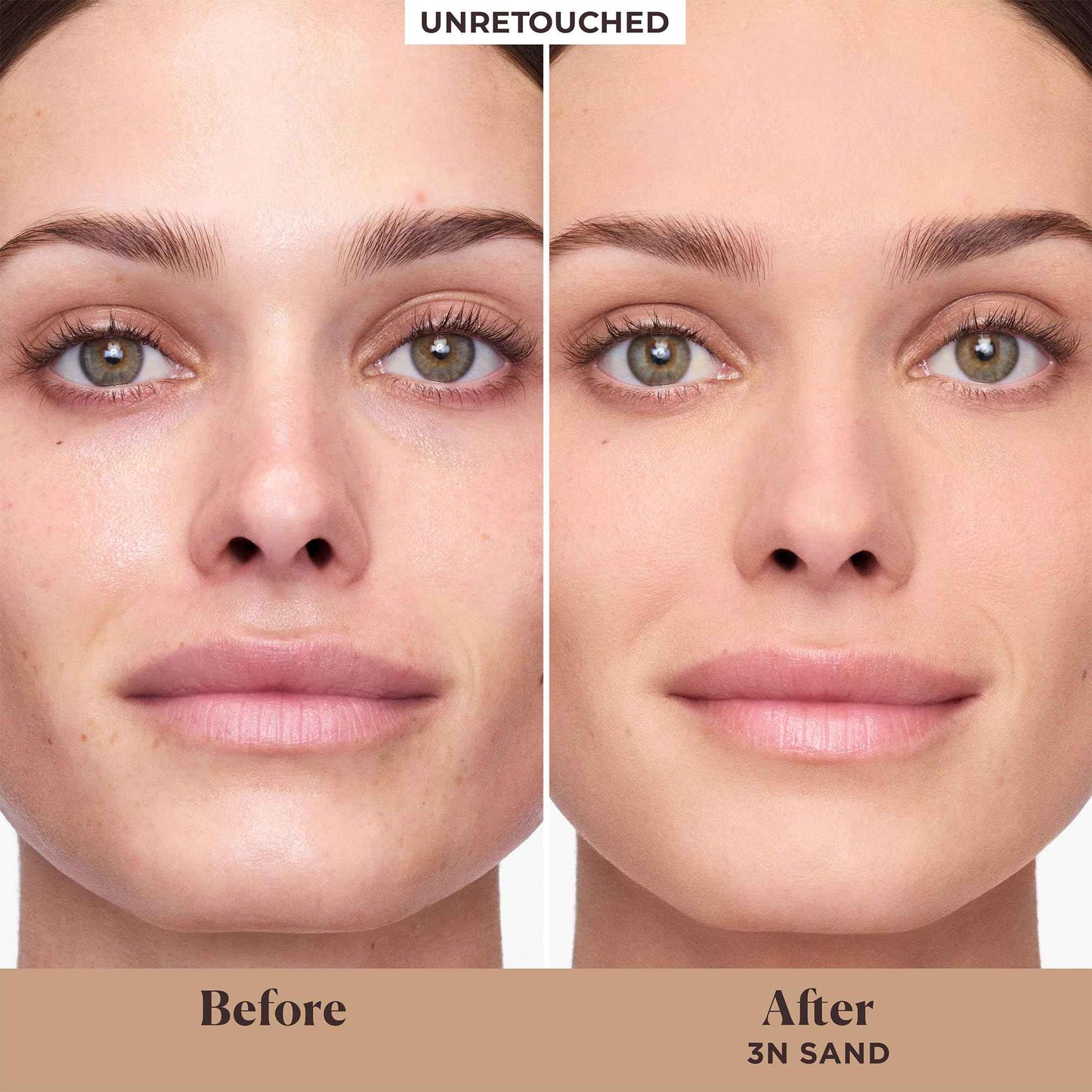 Laura Mercier Tinted Moisturizer Blurred Matte with SPF 30, 24HR+ Shine Control & Longwear, Oil-Free, Sheer to Light, Buildable Coverage, Blurs the Look of Pores, Skin Tint, 3N Sand Mini Size