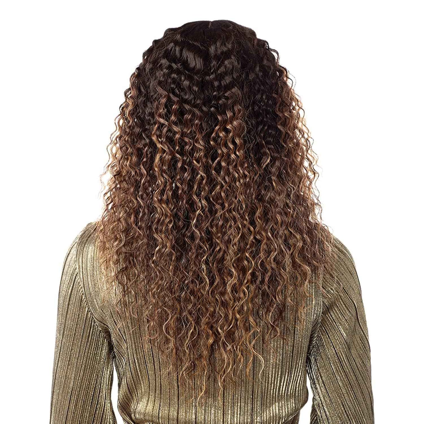 Sensationnel Butta Lace Wigs - Unit 19 Extra Wide 5 Inch Deep Parting Synthetic Preplucked Hairline Glueless Lacefront (1 JETBLACK)