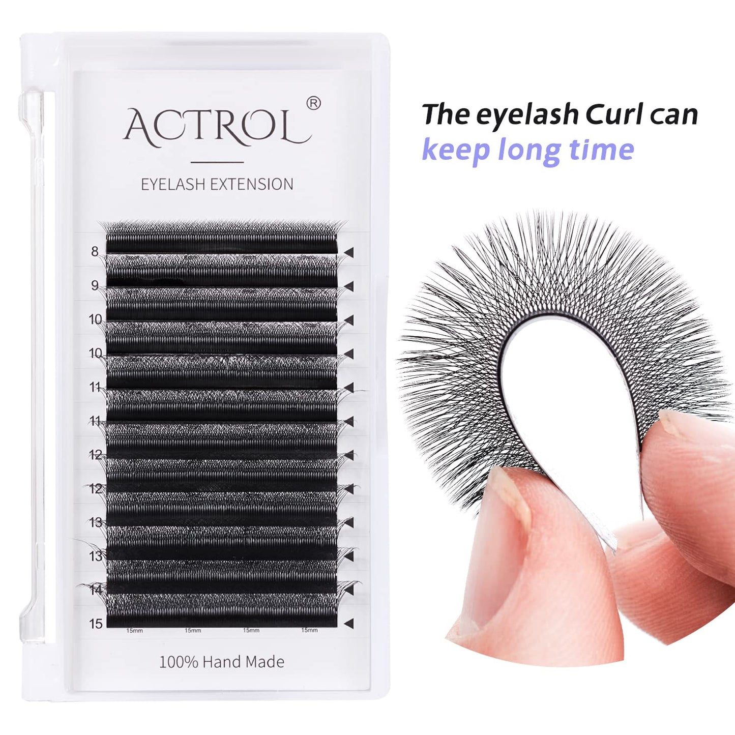 W Eyelash Extensions 5D Volume 0.07C Curl 8-15mm Mix Easy Fan W-shaped Lash Premades Cluster Black YY Lash