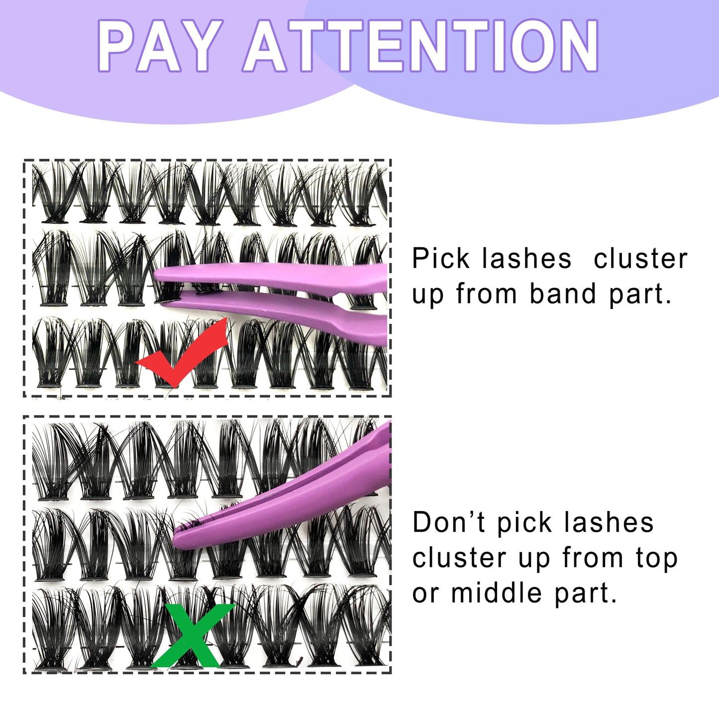 DIY Lash Extension Cluster Kit 640pcs Individual Lash Clusters 30D+40D with Lash Bond and Seal And Tweezer 9-16MM DIY EyeLash Extension Kit False Eyelash DIY Eyelash Extensions at Home by Befacl