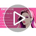 21 Pcs Pink Hair Dye Kit - Professional Salon Tools