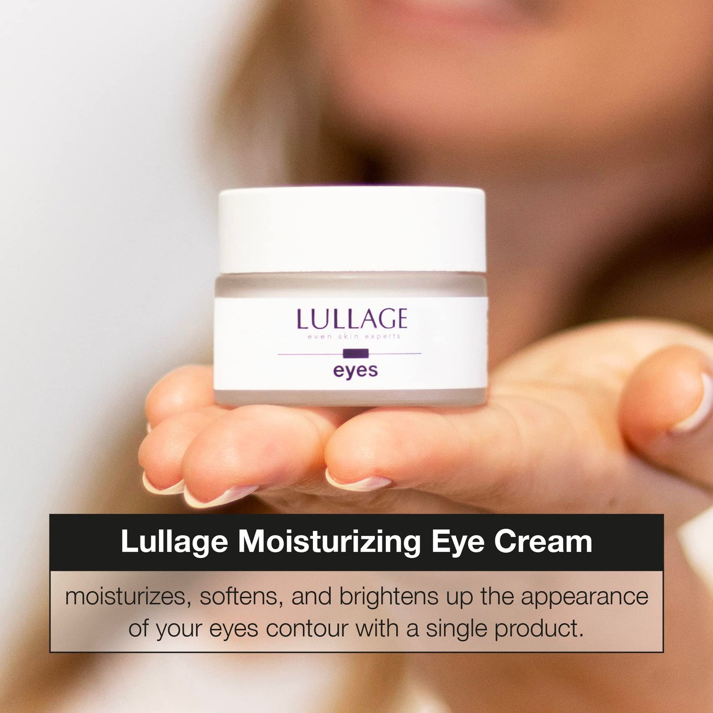 LULLAGE Eye Cream, Reduce Puffiness, Lines and Dark Circles - 0.50 oz