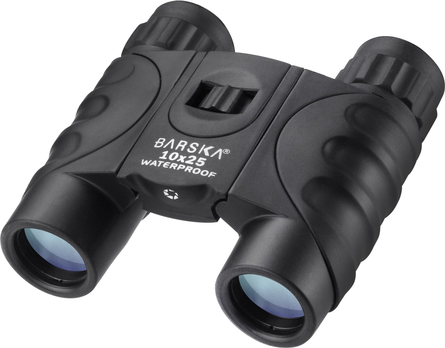 Barska Blueline 10x25 Waterproof Lightweight Compact Binocualrs Black