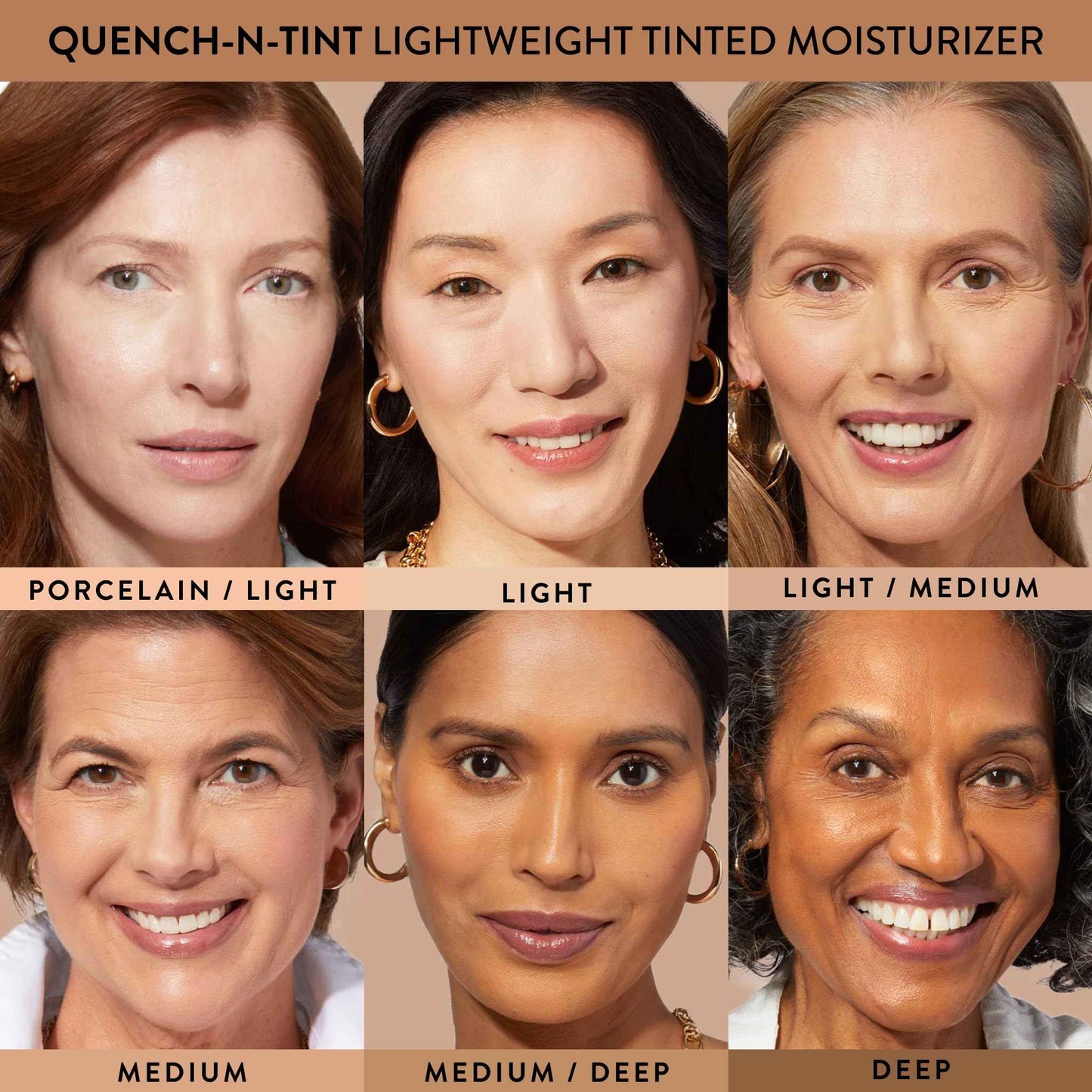 LAURA GELLER NEW YORK Quench-n-Tint Hydrating Foundation - Light - Sheer to Light Buildable Coverage - Natural Glow Finish - Lightweight Formula with Hyaluronic Acid