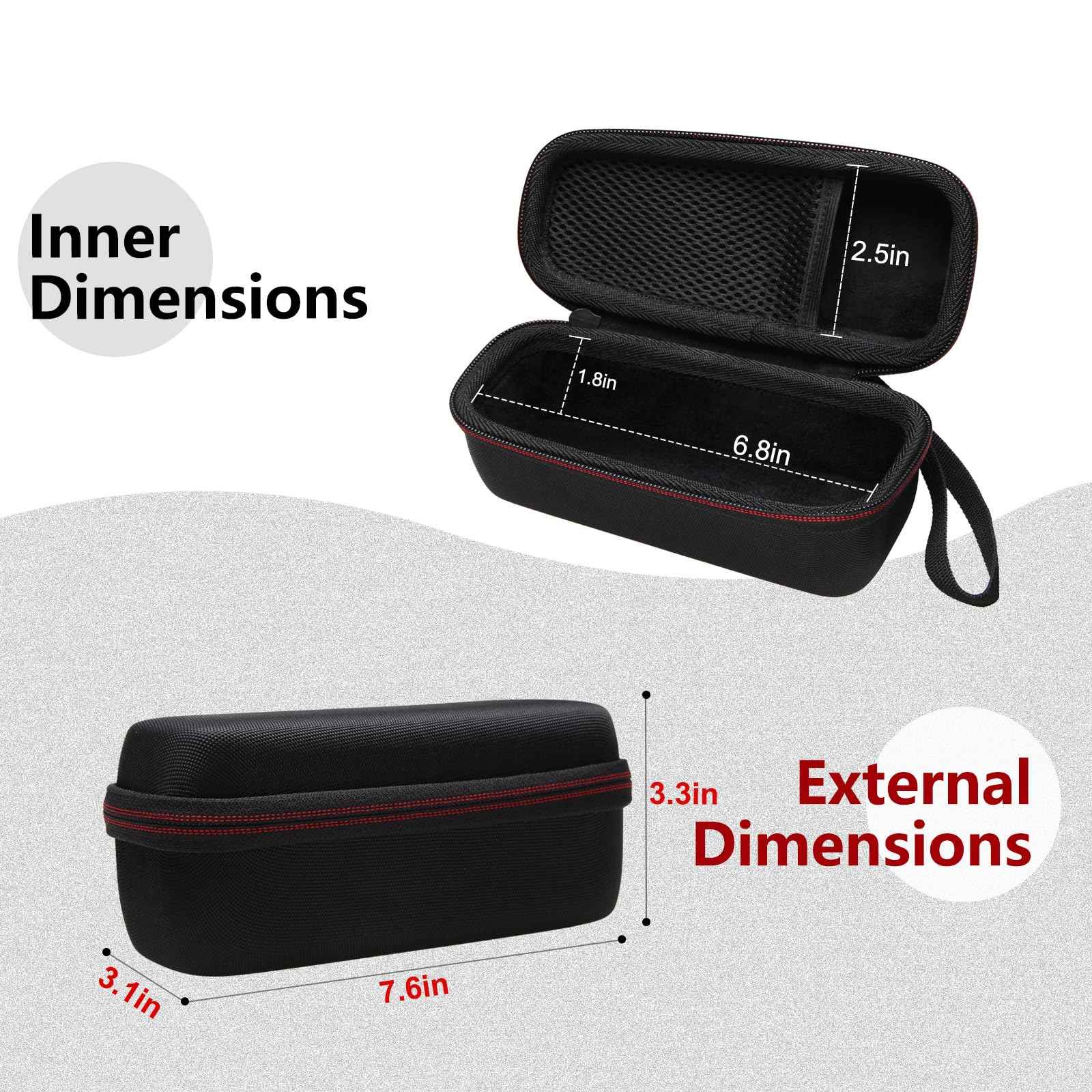 LTGEM EVA Hard Case Compatible with Philips Norelco Shaver 2300/3800/7200 - Travel Carry Electric Razor Hard Case