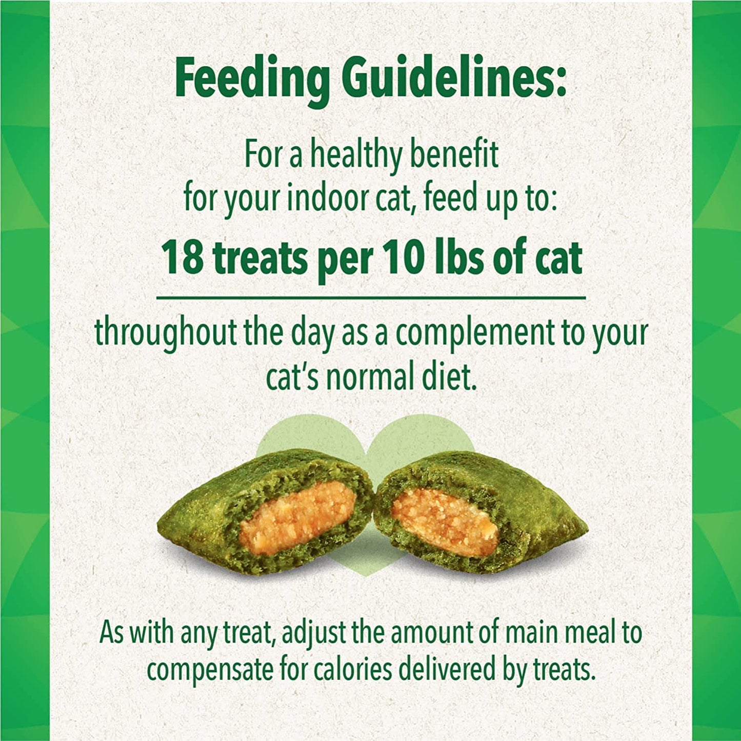 Greenies American Distribution & Mfg 10140G Feline Smartbites Cat Treats, Tuna, Hairball Control, 2.1-oz. - Quantity 1212