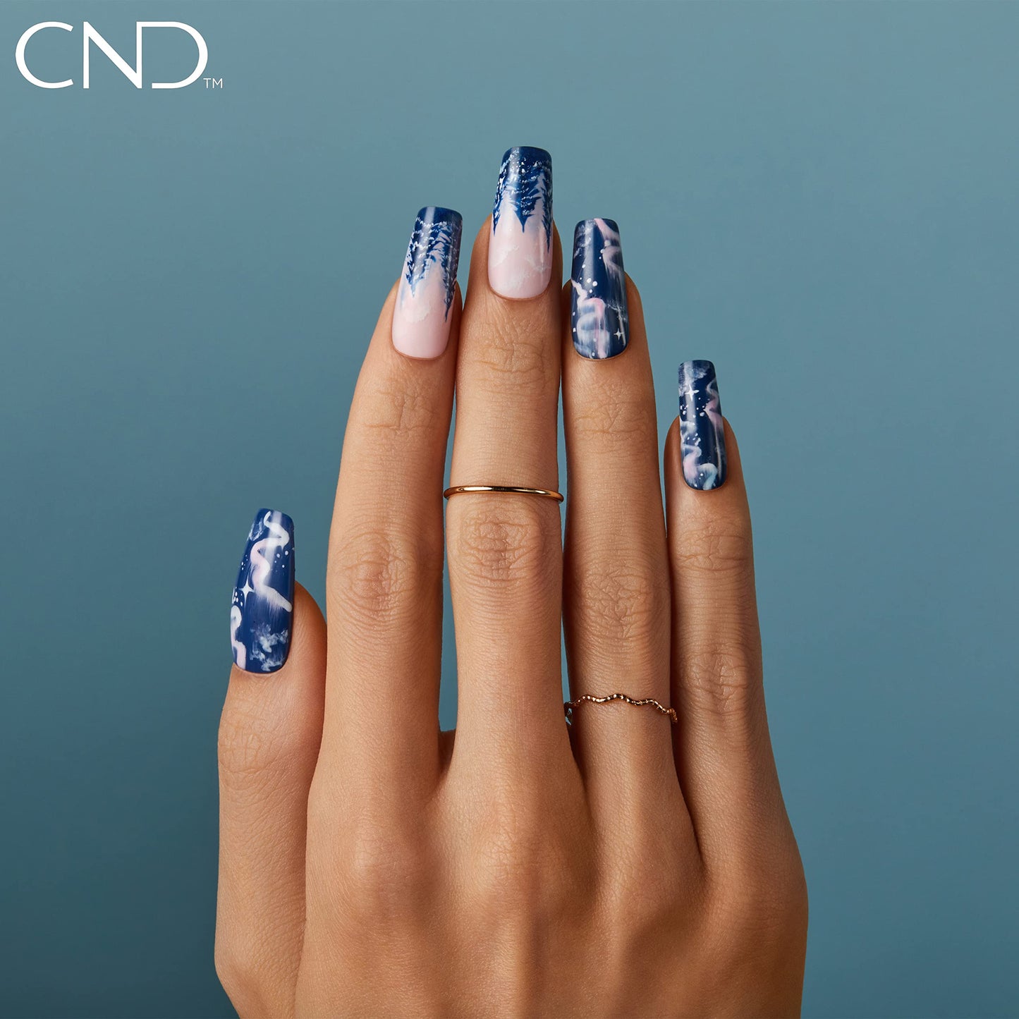 CND Vinylux Longwear Blue Nail Polish, Gel-like Shine & Chip Resistant Color, Peacock Plume, 0.5 fl. oz