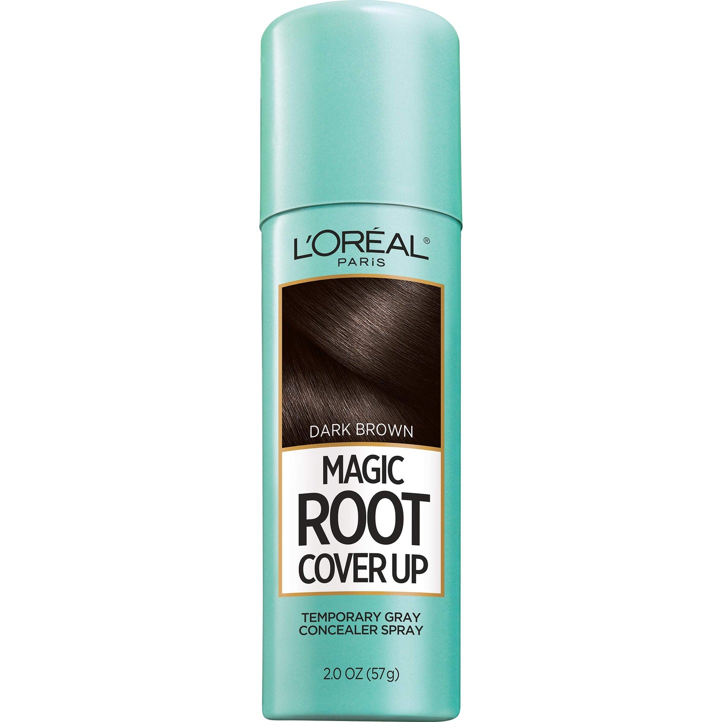 L'Oreal Paris Root Cover Up Temporary Gray Concealer Spray, Dark Brown 2 oz (Pack of 3)