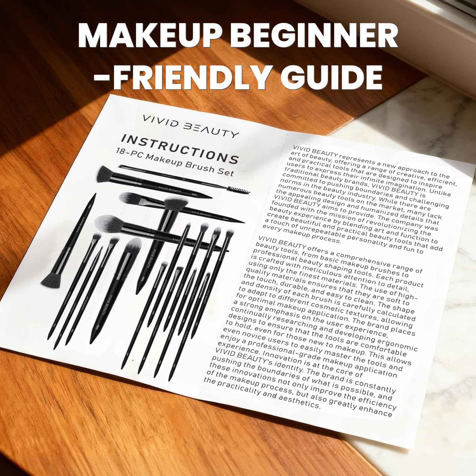 Makeup Brushes, 18 pcs Pro Deluxe Make up Brush Set with Travel Case, Premium Powder Foundation Blending Concealer Blush Eyeshadow Face and Eye Make up Brushes kit with labels for Beginner(Black)