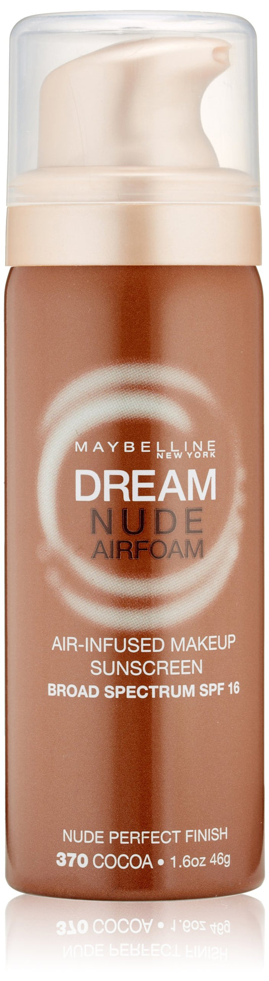 Maybelline New York Dream Nude Airfoam Foundation, Cocoa, 1.6 Ounce