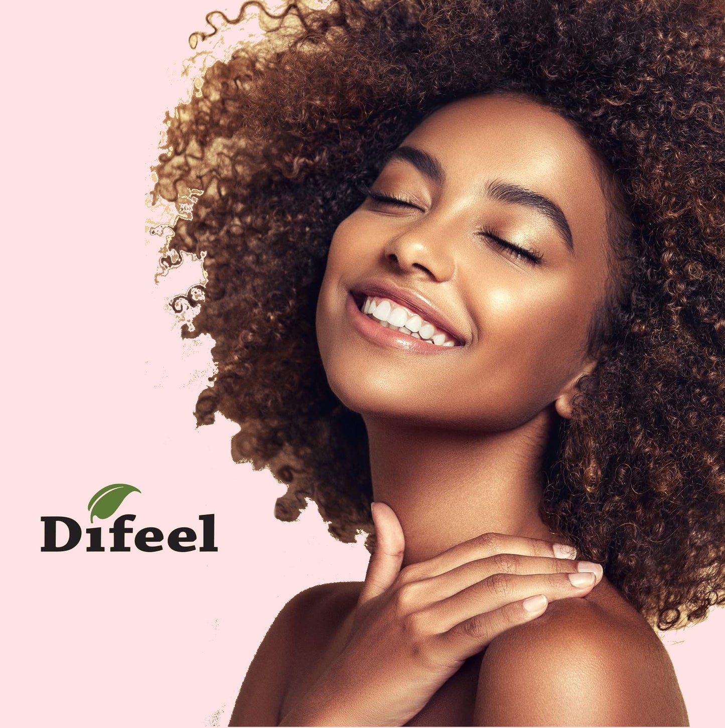 Difeel 99% Natural Premium Hair Oil - Biotin Oil Volumizing and Thickening 7.78 ounce