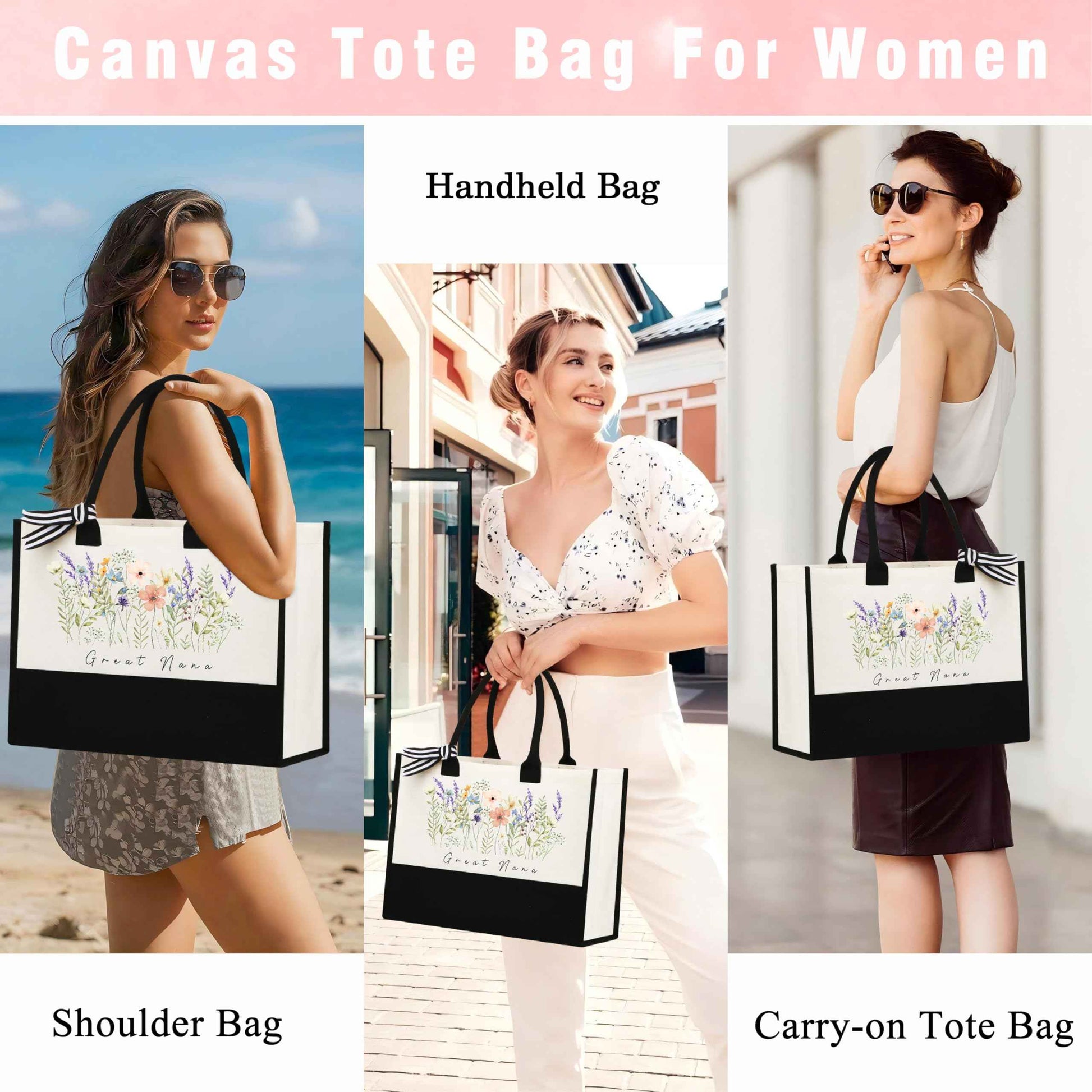 SiplyHaven Great Nana Gifts for Grandma Birthday Gifts for Nana from Granddaughter Grandchildren Grandkids Christmas Gift Basket for Her Stocking Stuffers