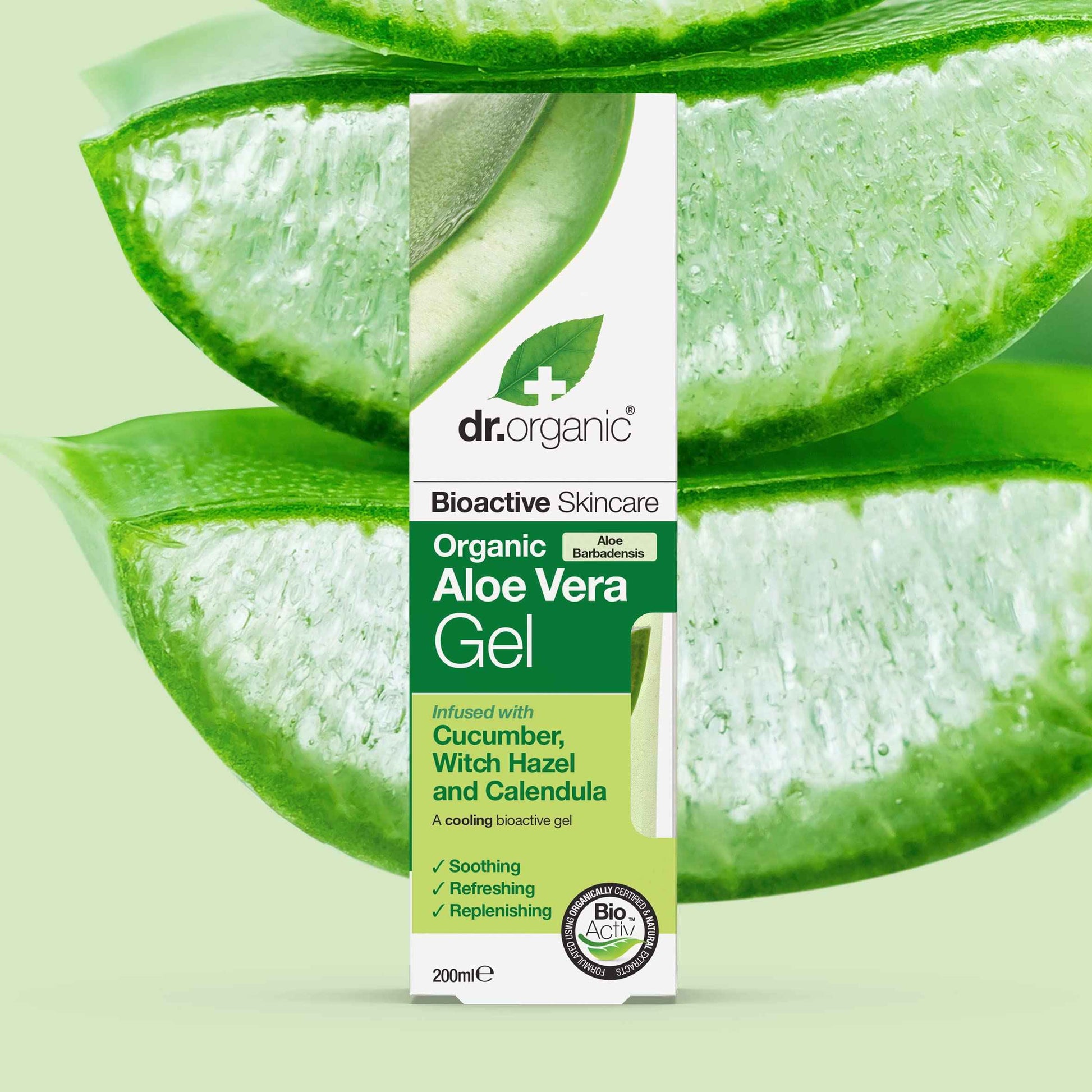 Dr Organic Aloe Vera Cucumber Gel 200ml
