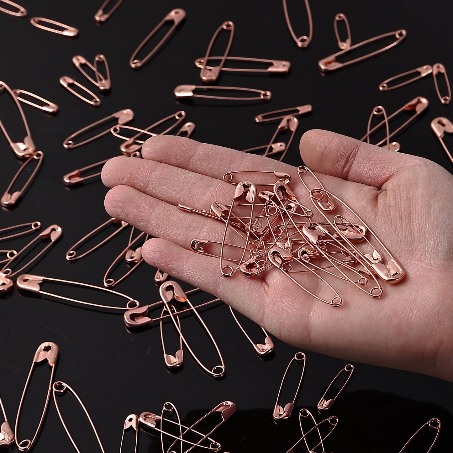 Mr. Pen- Safety Pins, Safety Pins Assorted, 300 Pack, Rose Gold, Assorted Safety Pins, Safety Pin, Small Safety Pins, Safety Pins Bulk, Large Safety Pins, Safety Pins for Clothes