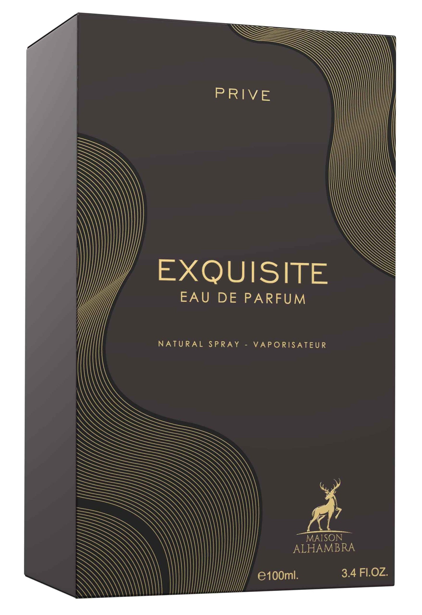 Maison Alhambra Exquisite for Unisex Eau de Parfum Spray, 3.4 Ounce / 100 ml