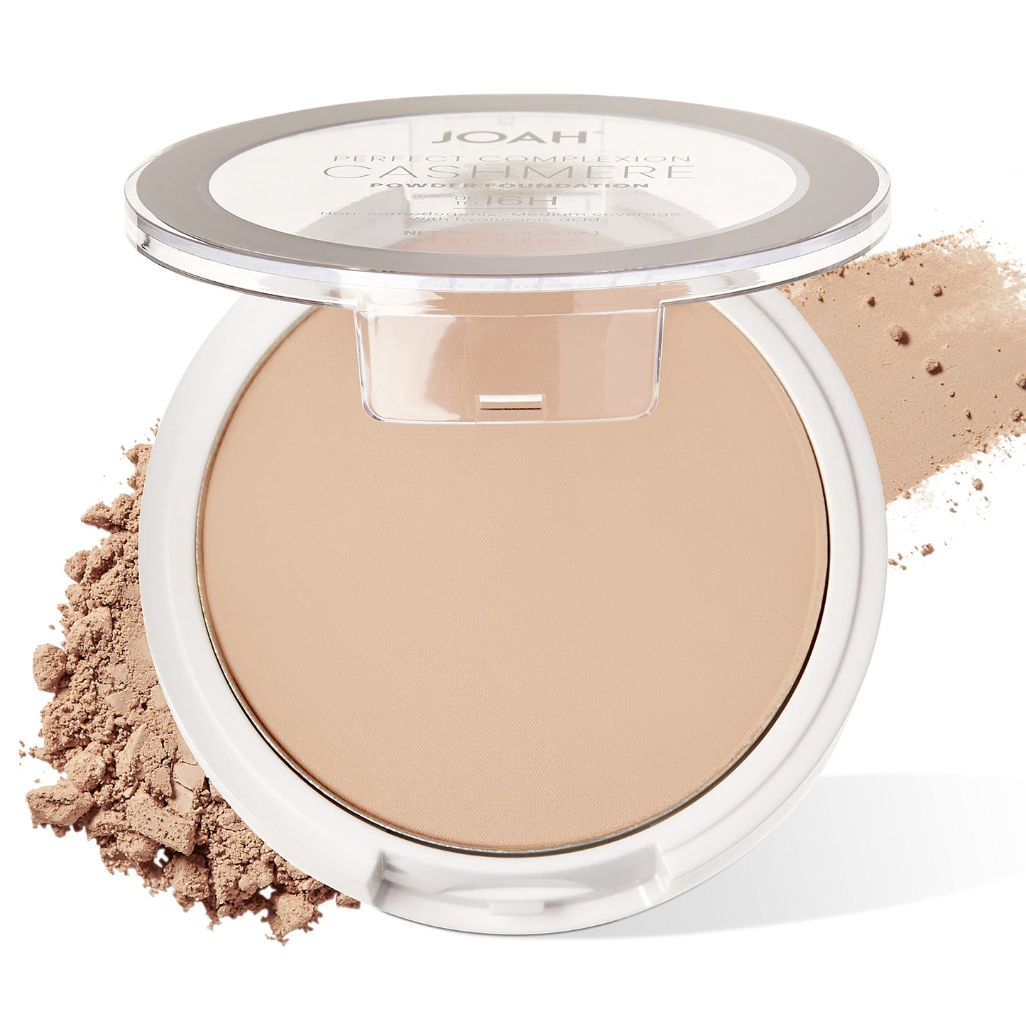 JOAH Beauty Perfect Complexion Cashmere Powder foundation_FW010, Fair with Warm Undertone