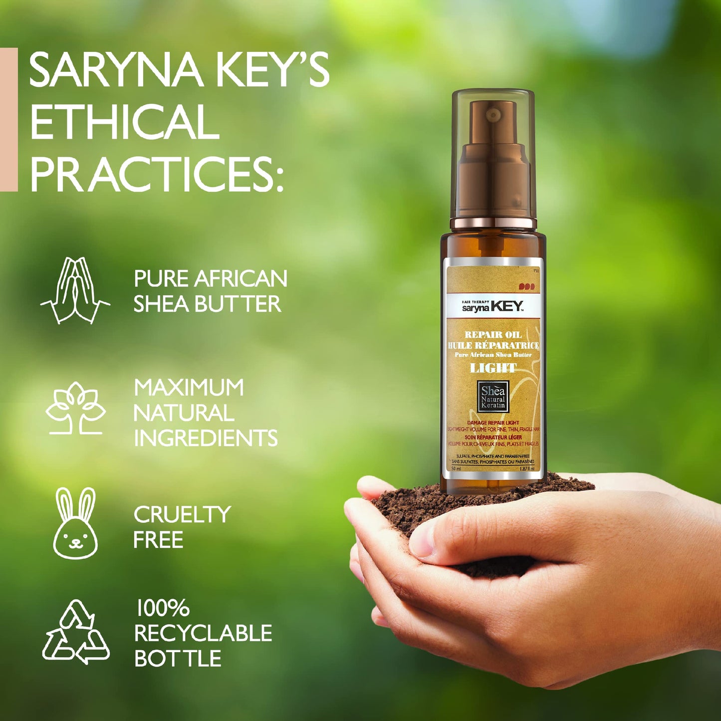 Saryna Key Damage Repair Light Treatment Oil (50ml/1.87oz)