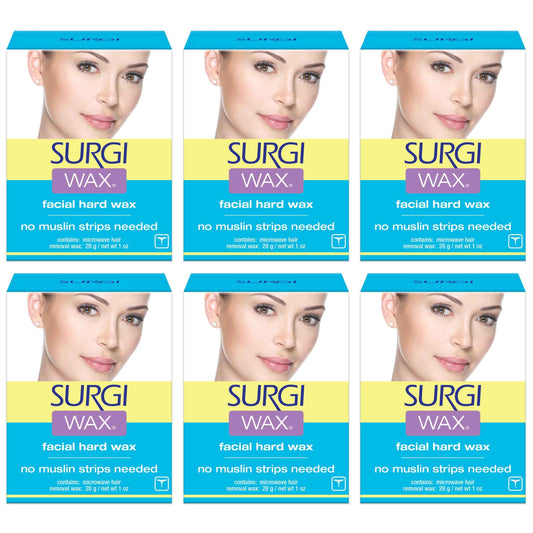 Surgi-wax Hair Remover For Face, 1-Ounce Boxes (Pack of 6)