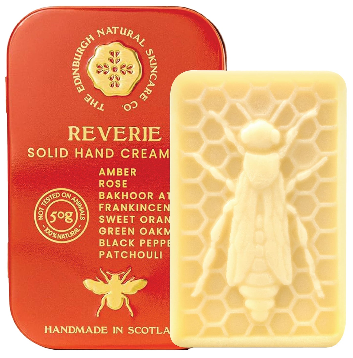 Moisturising Solid Hand Cream Bars | For Dry & Sensitive Hands | Reverie Scent | Natural Hand Cream | No Sticky Residue | Luxury Gift | Cruelty Free | Edinburgh Skincare Company