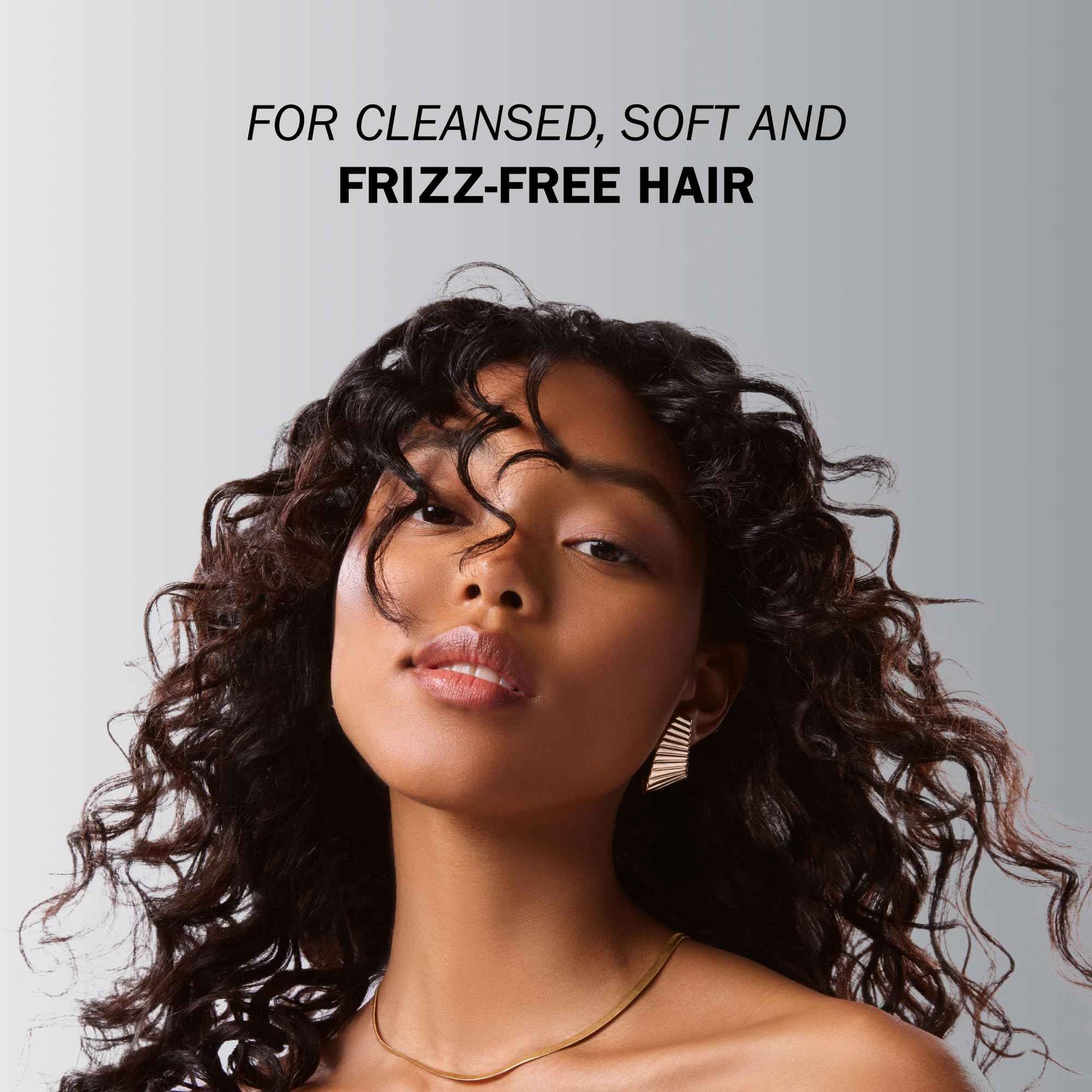 Truss Curly Shampoo - Gentle Cleansing for Defined, Detangled, Frizz-Controlled Wavy and Curly Hair with Softness, Moisture Balance and Conditioning