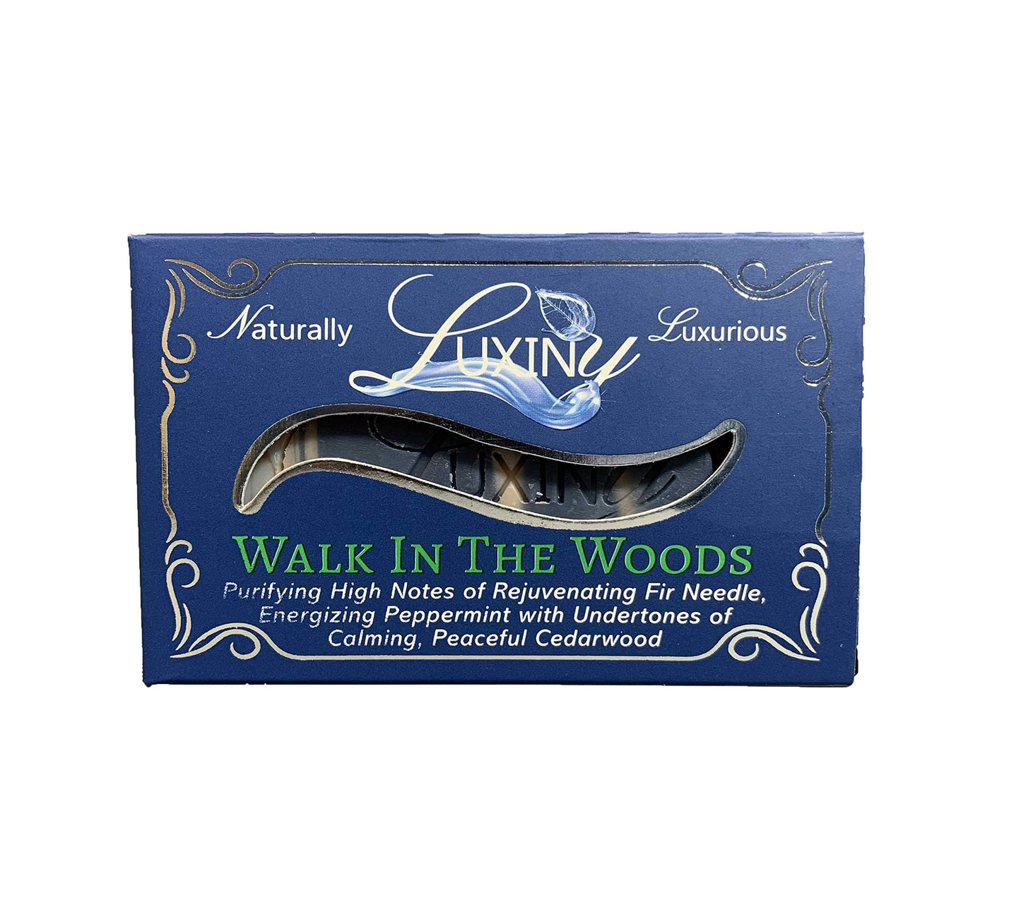 Luxiny Men’s soap bars, are natural Castile soap bars made in America with Essential oils & palm oil free, Vegan soap for all skin types (Cedarwood Clove, Walk in the Woods, Tea Tree Citrus)