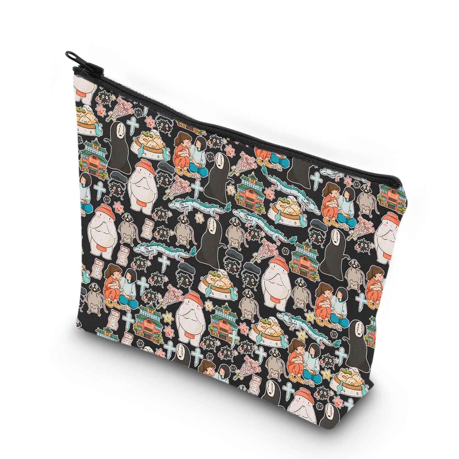 Animated Movie Themed Makeup Travel Bag Sp A Fans Gift (BLK-sp away)