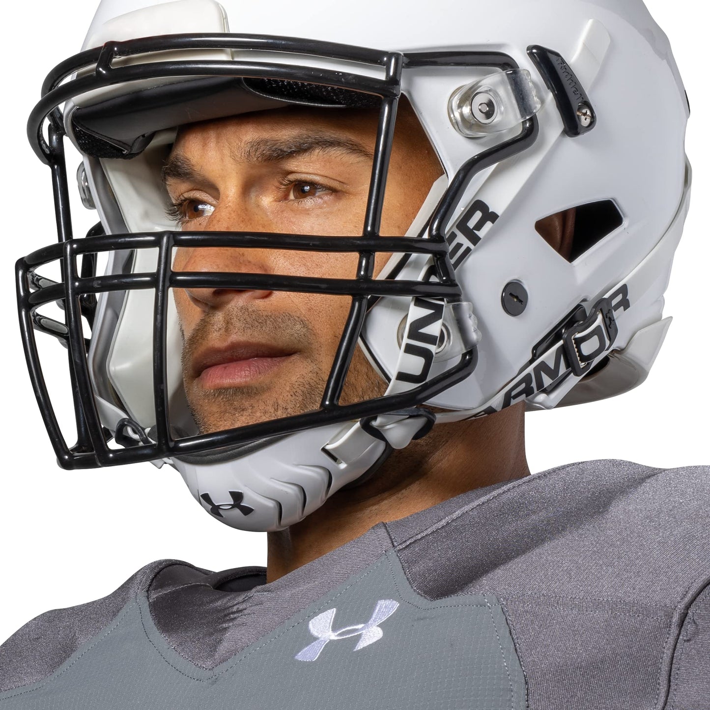 Under Armour Unisex Teen UA20660 Spotlight Chin Strap Youth, WT, Youth- One Size US