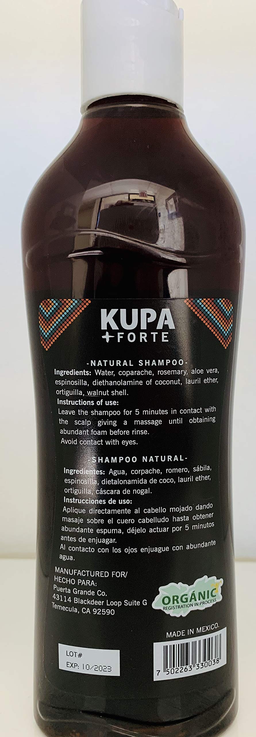 Kupa QH Herbal Organic Hair Growth Shampoo - Guaranteed!!!