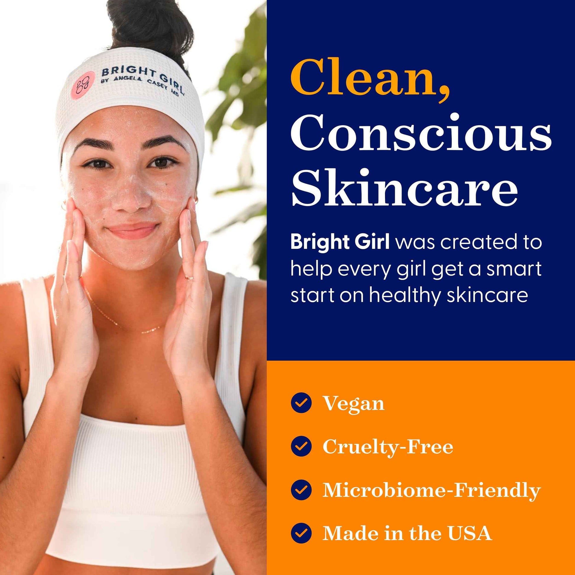 Gentle Bright+Clean Gel Cleanser by Dermatologist Angela Casey MD, Teen Skincare Must-Have