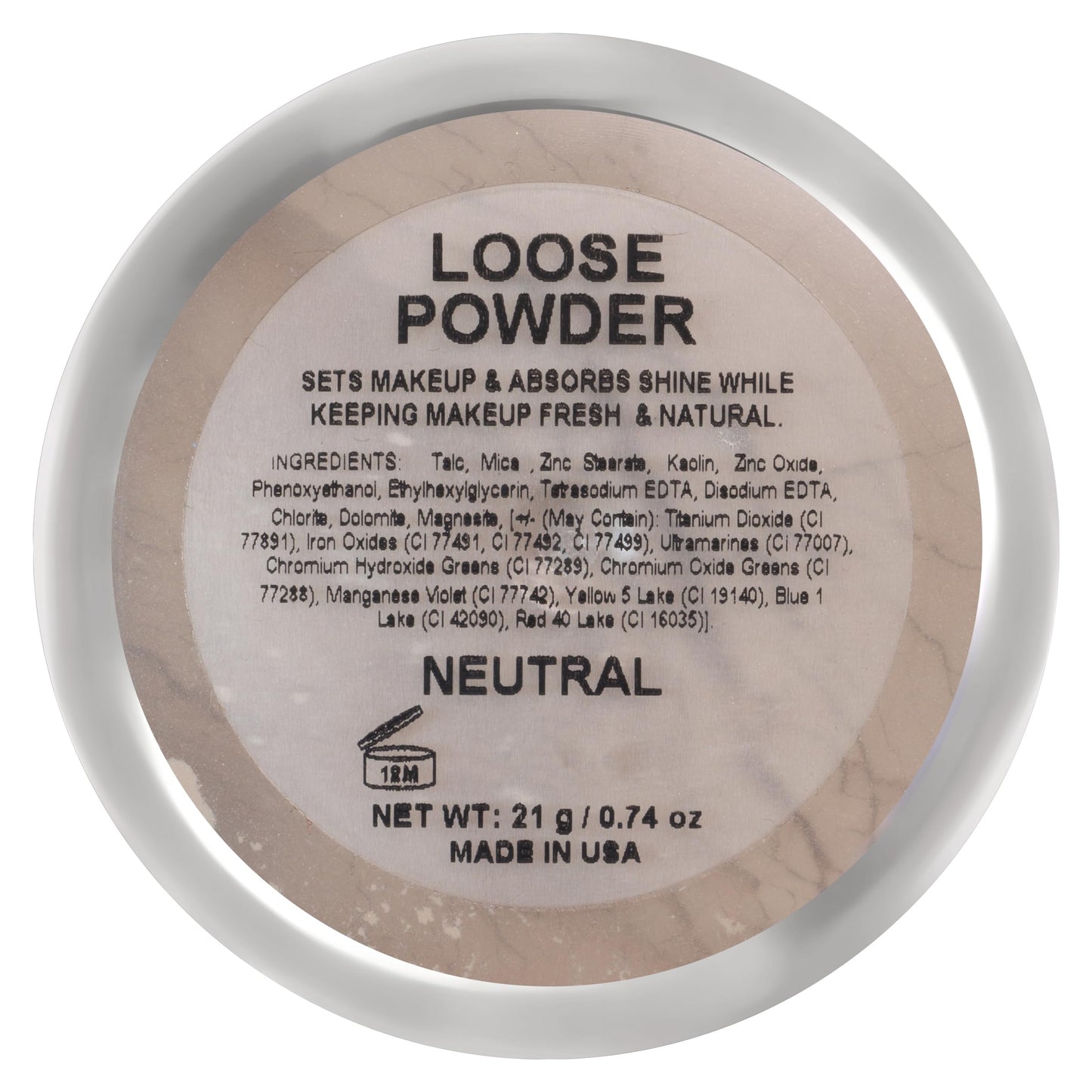 Jolie Micro-Fine Ultra Smooth Loose Setting Powder 21g - (Neutral)