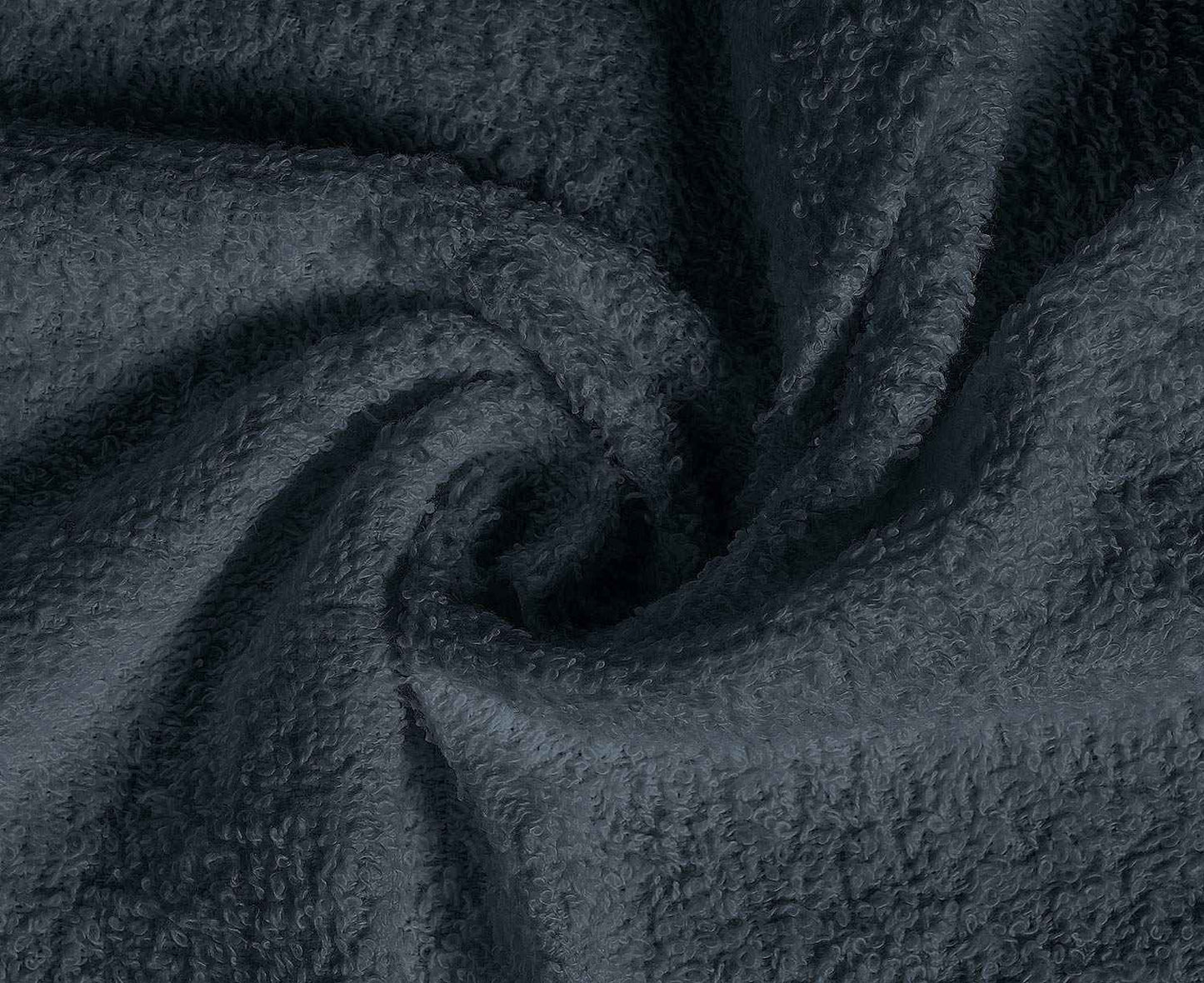 Softolle 100% Cotton Washcloths 24 Pack (12x12 Inches) Soft, Highly Absorbent Washcloth, Face Towels, Wash Cloths for Face, Ring Spun, Bulk Pack (Grey)