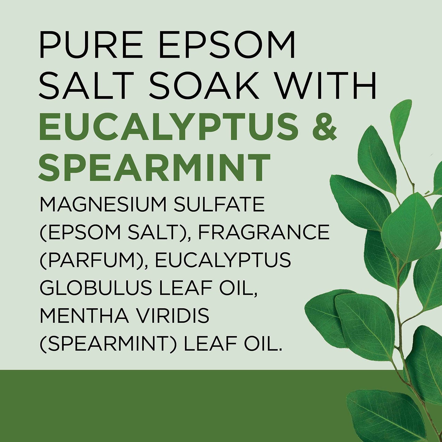 Dr Teal's Pure Epsom Salt, Relax & Relief with Eucalyptus and Spearmint, 3 lb (Pack of 4)