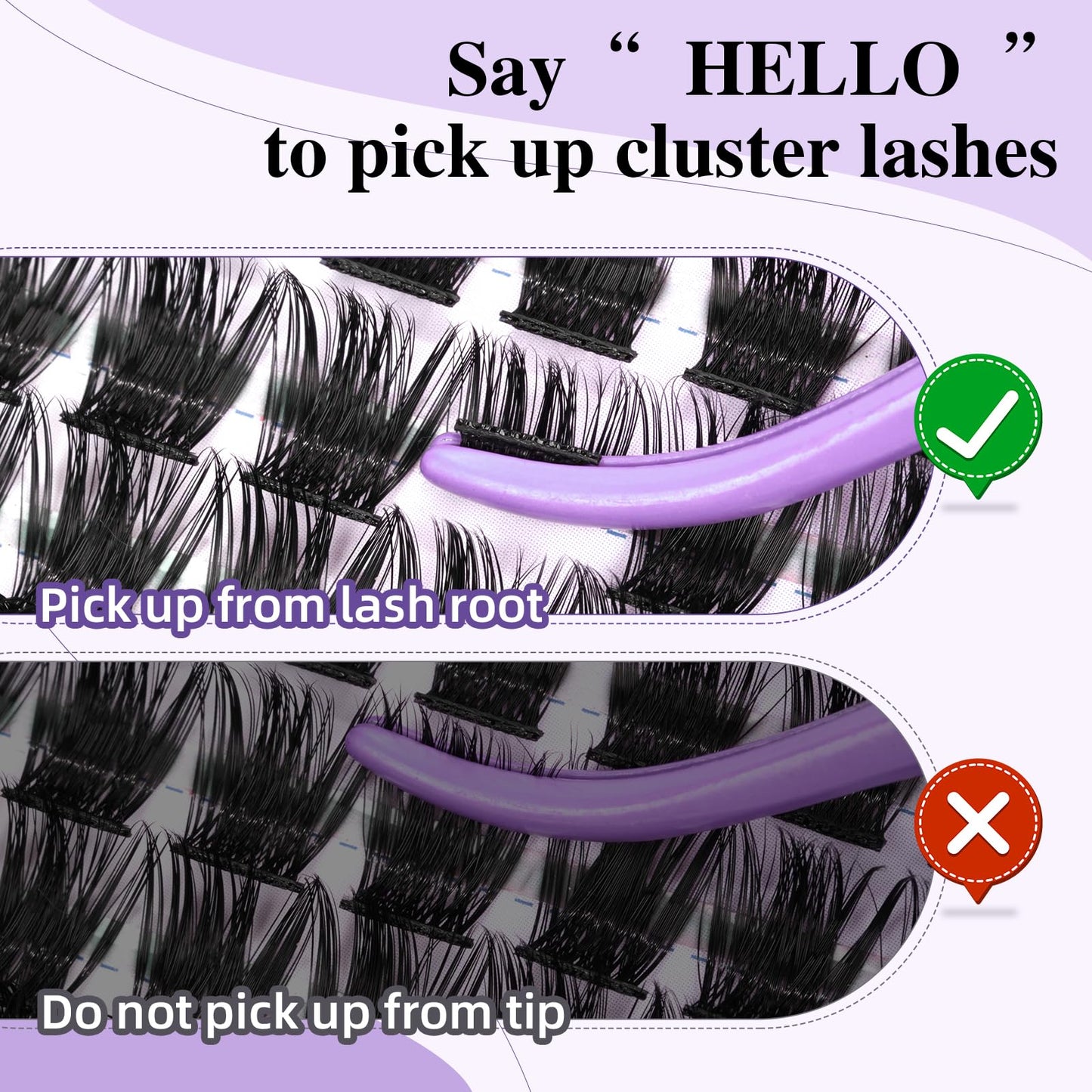 Clusters B18 Clusters Lashes 120 PCS Eyelash Clusters D Curl 16mm Individual Lashes Wispy Volume False Eyelashes Soft Lightweight DIY Eyelash Extension at Home (B18,D-16mm)